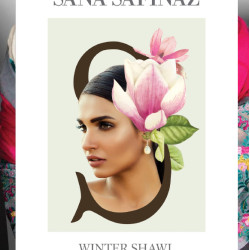 SANA SAFINAZ Winter Shawl Collection 2016